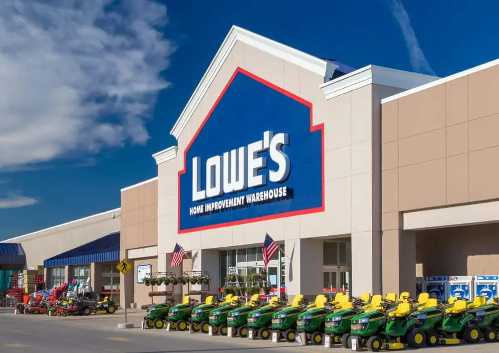 Exterior of Lowe's store, showcasing retail real estate opportunities  NNN investment and commercial properties.